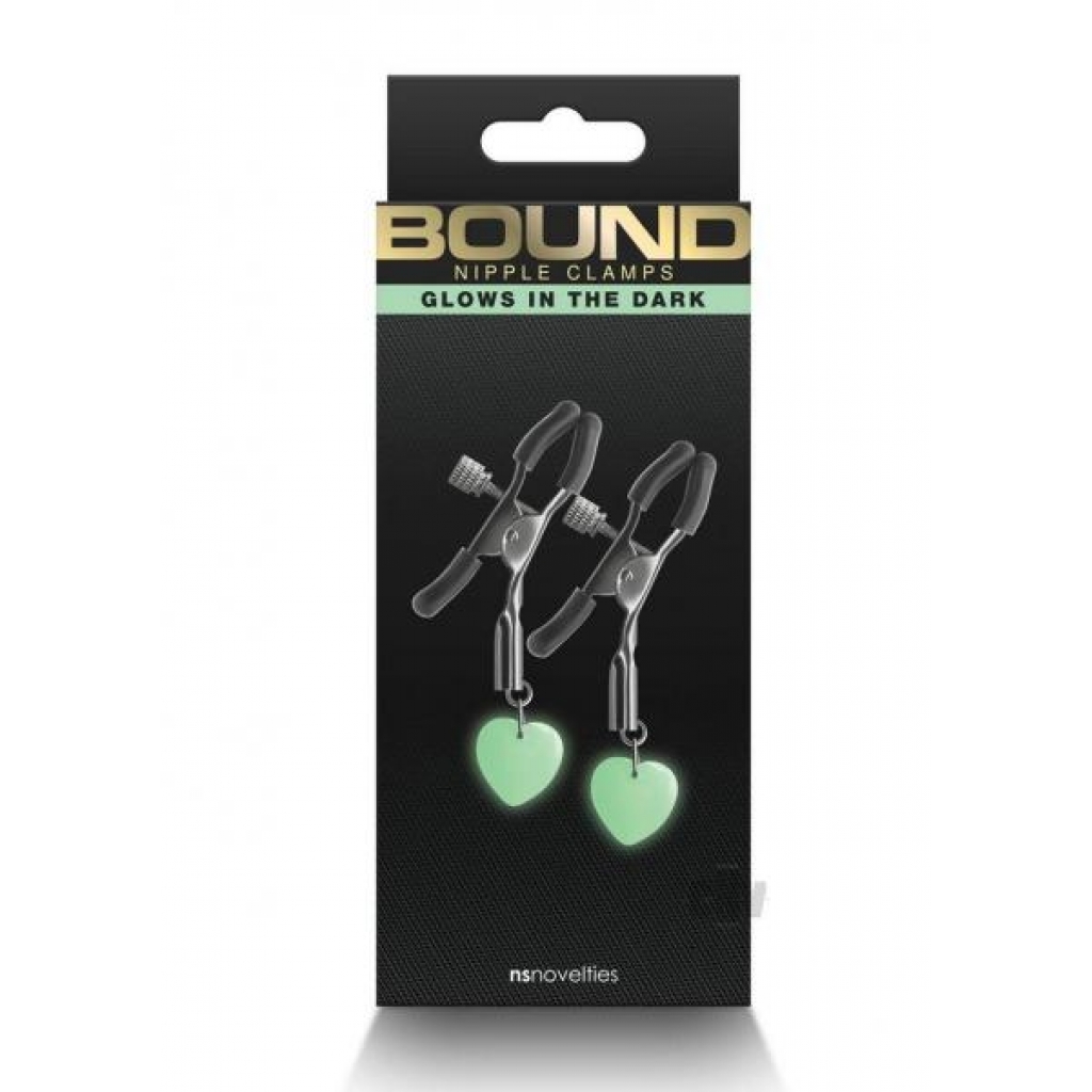 Bound Nipple Clamps - Gray/Silver