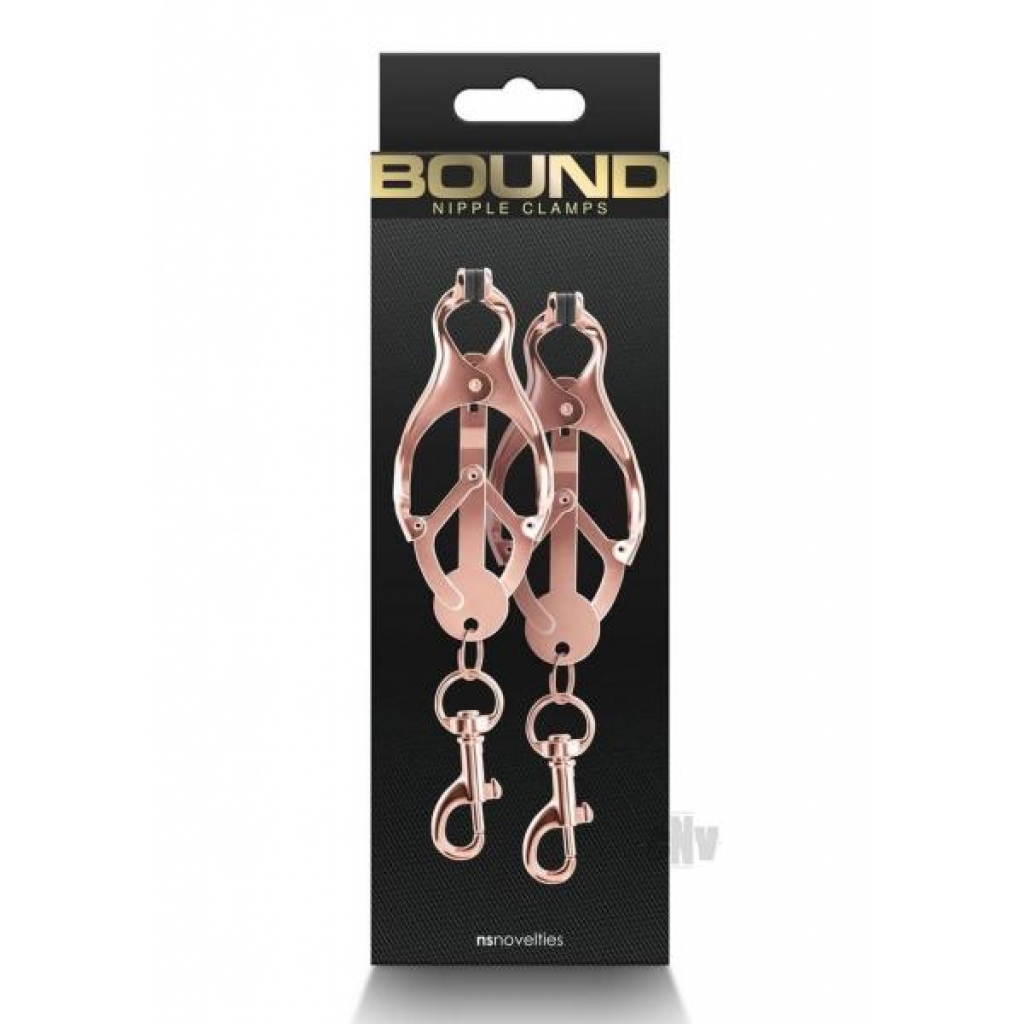 Bound Nipple Clamps: Elegant Stimulation for Intense Pleasure