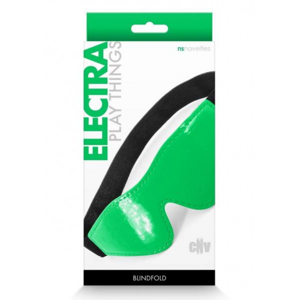 Electra Play Things Blindfold - Elegant Green