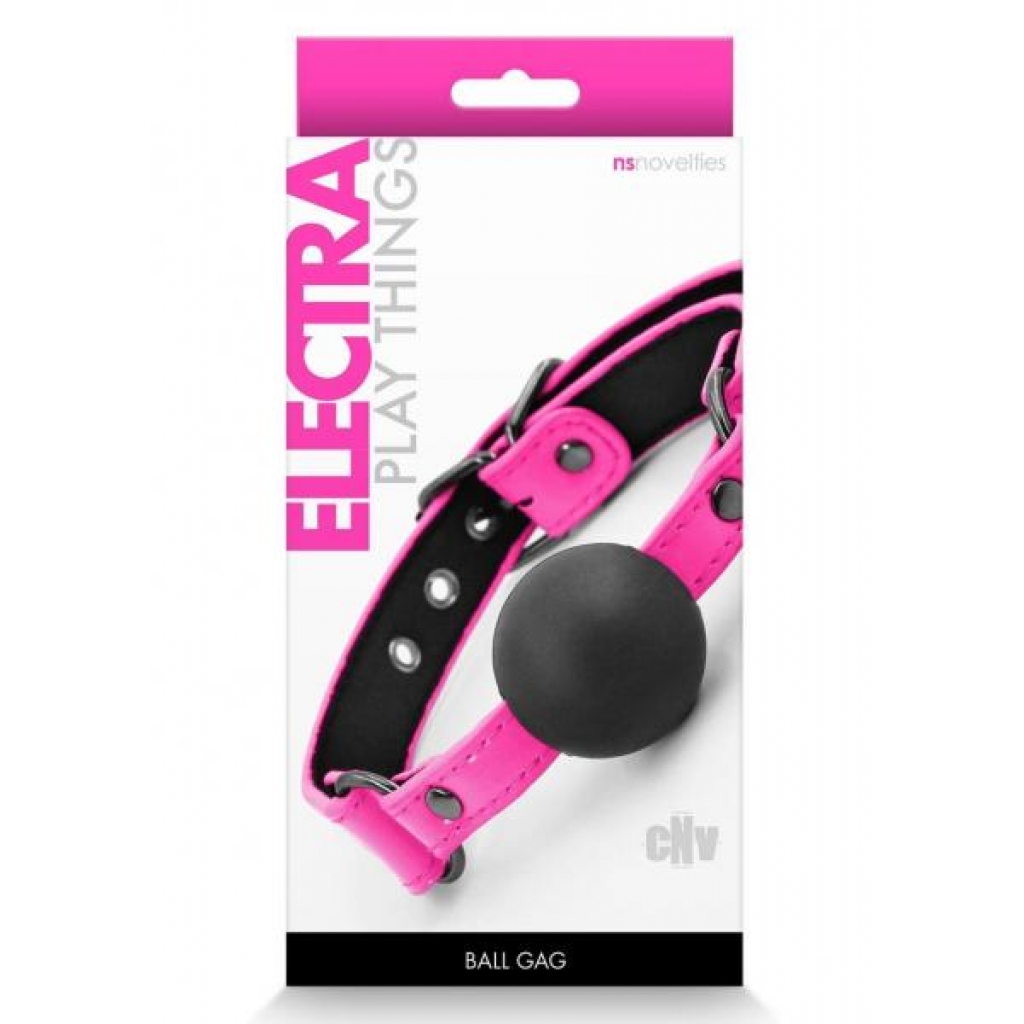 Electra Play Things Ball Gag - Pink