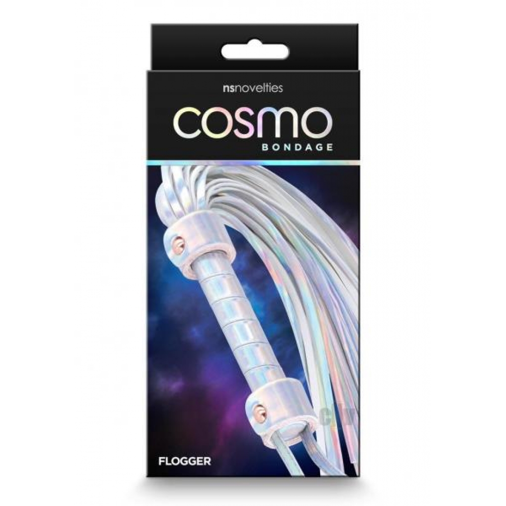 Cosmo Bondage Flogger - Rainbow