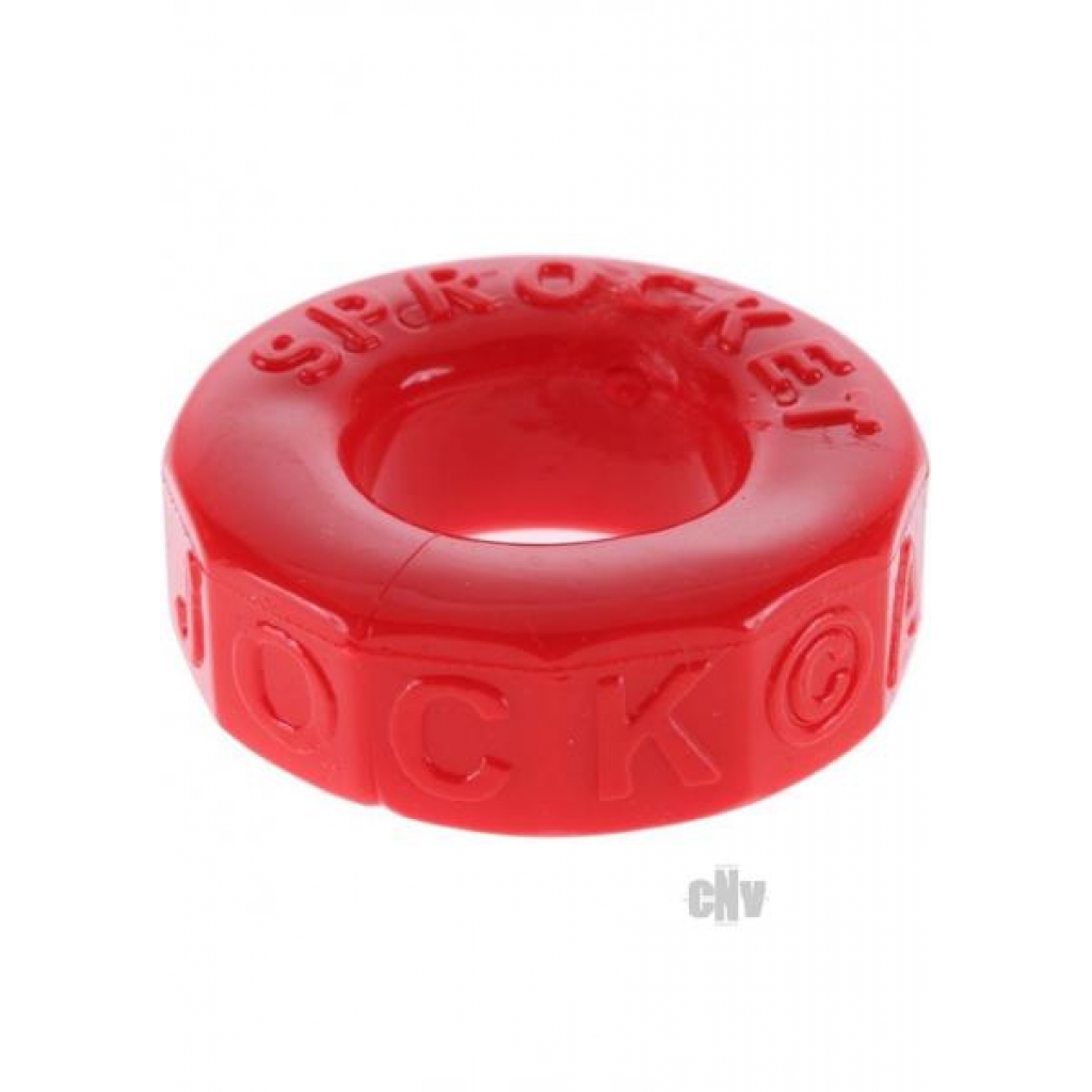 Atomic Jock - Sprocket Cock Ring - Red