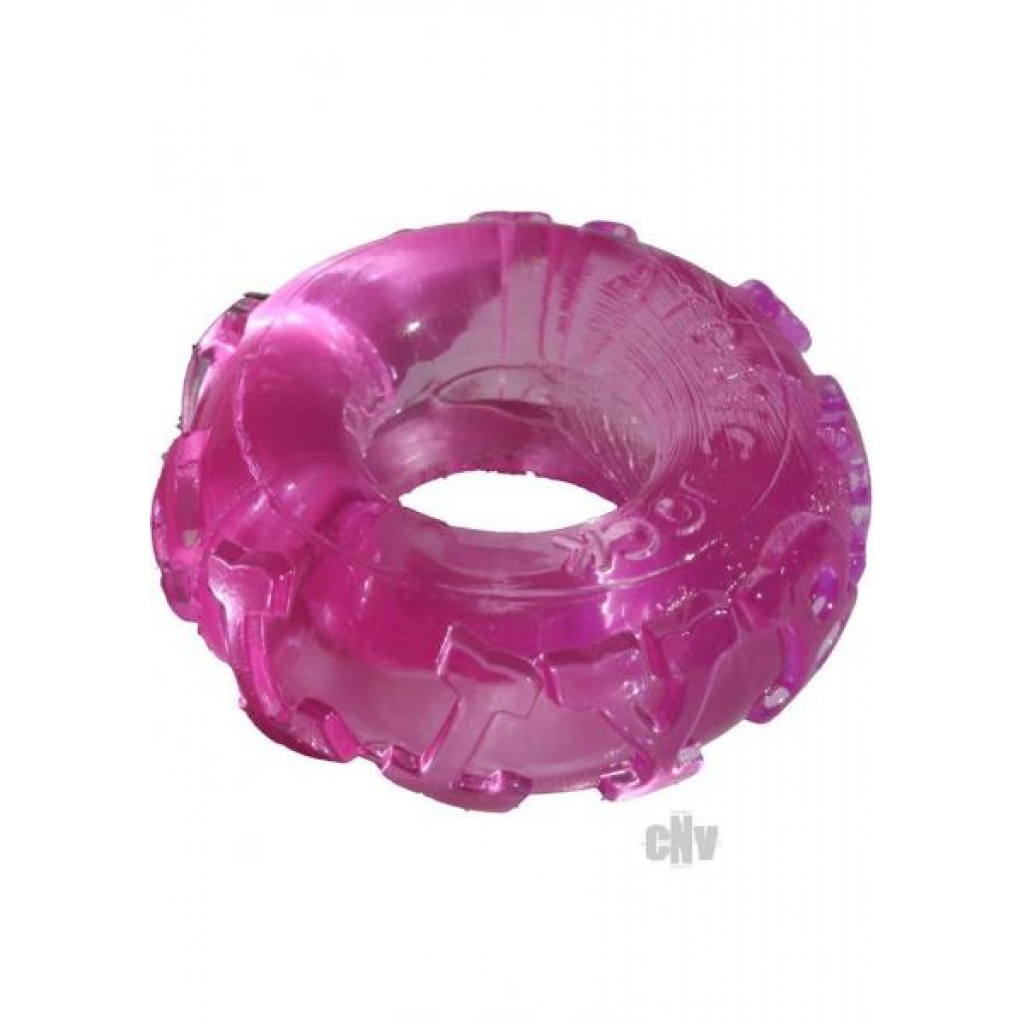 Jelly Bean Cock Ring - Pink