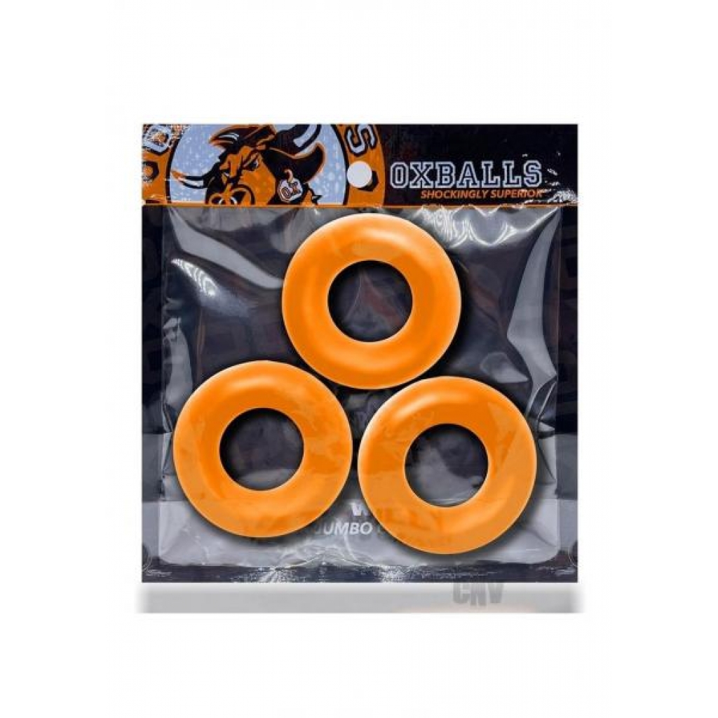 Fat Willy 3pk – Orange