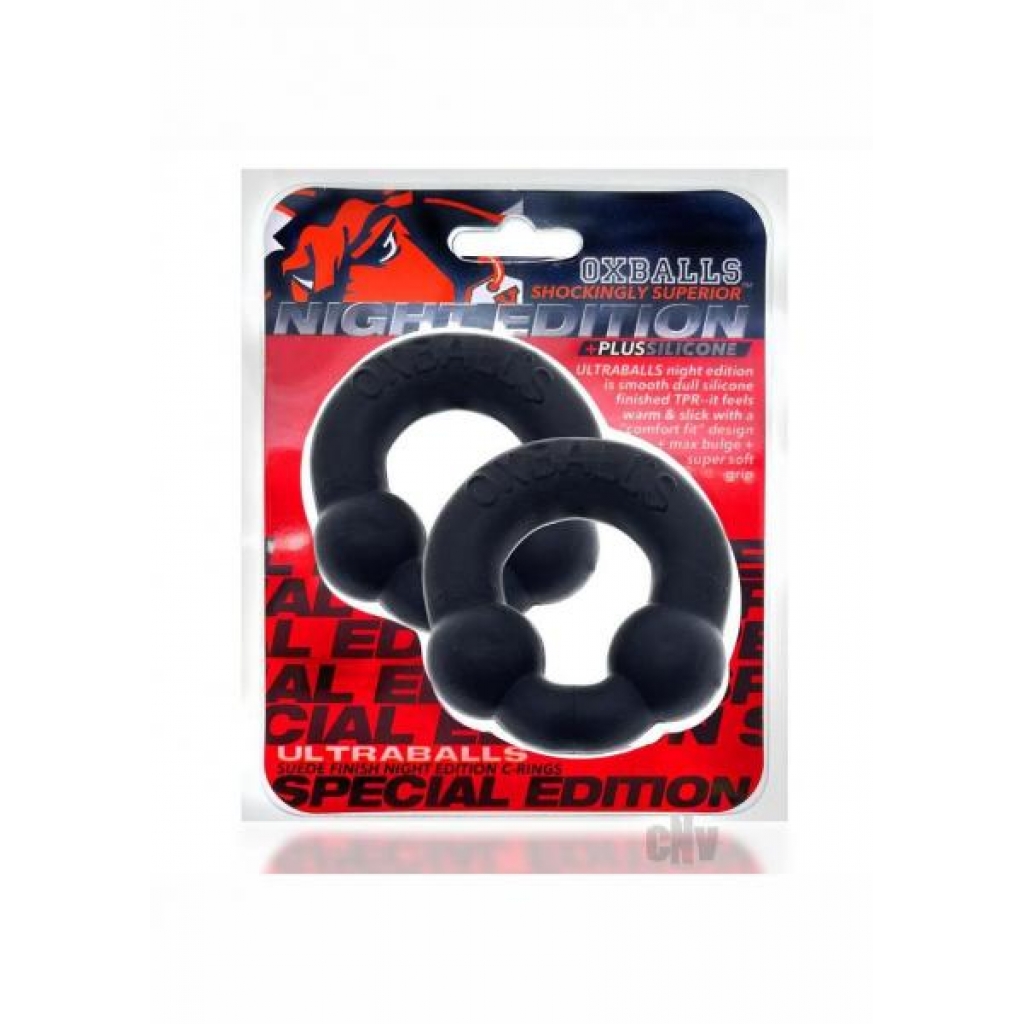 Ultraballs 2pk Cockring - Night Edition