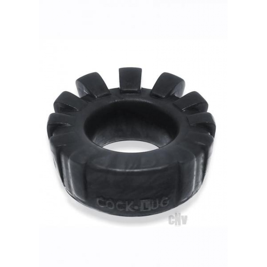 Cock Lug Lugged Cockring - Black