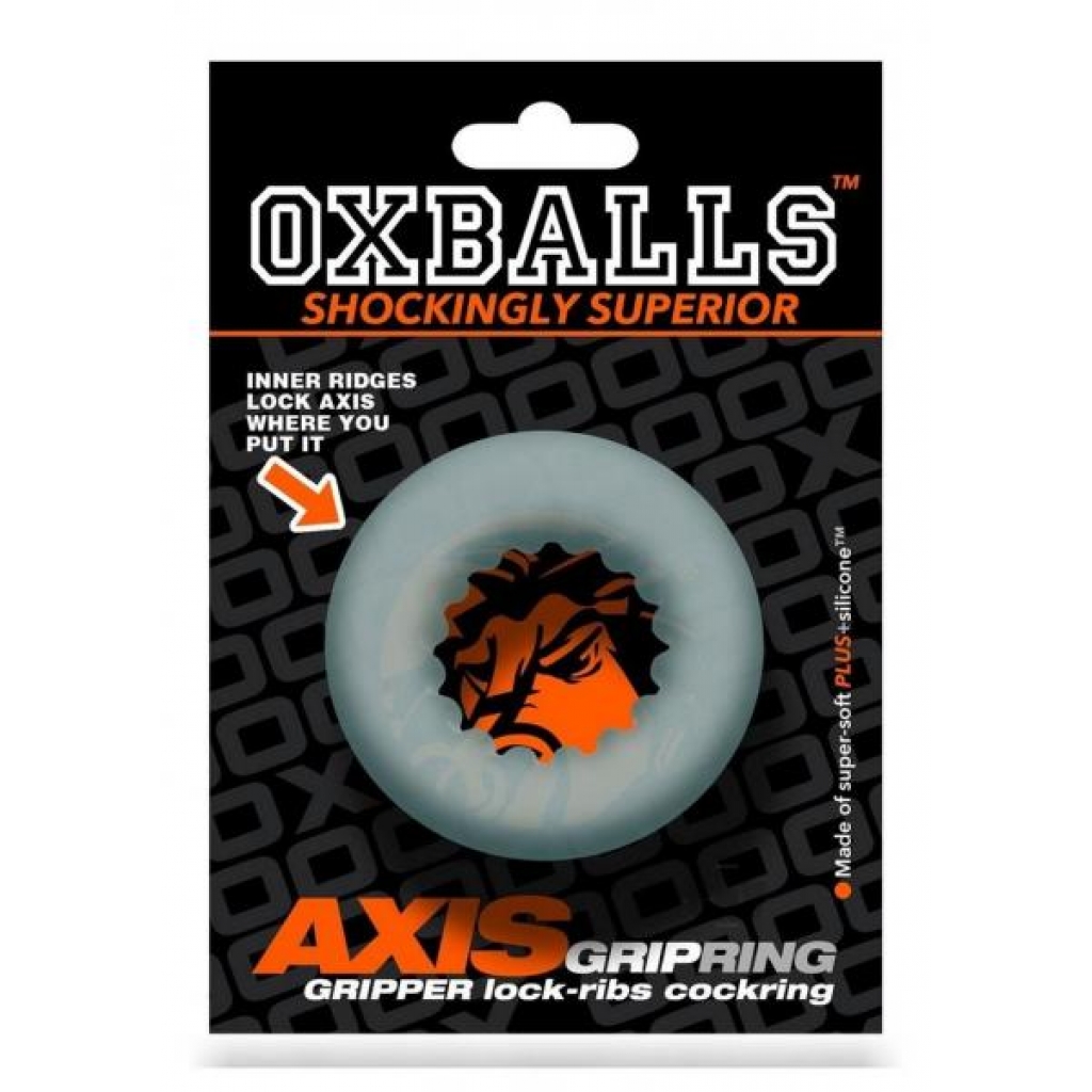 Clear Ice Axis Cockring for Enhanced Pleasure