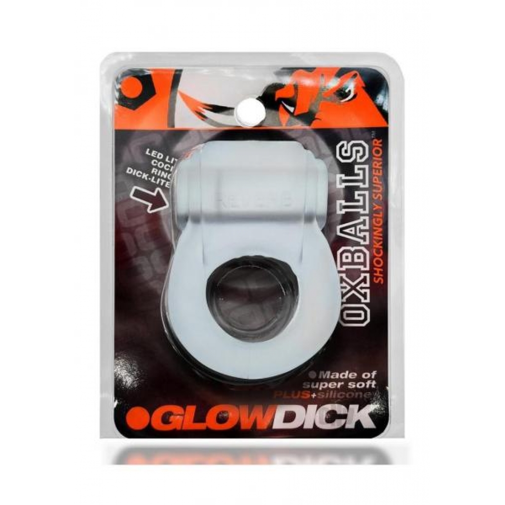 Glowdick Clear Ice LED Lit Cockring