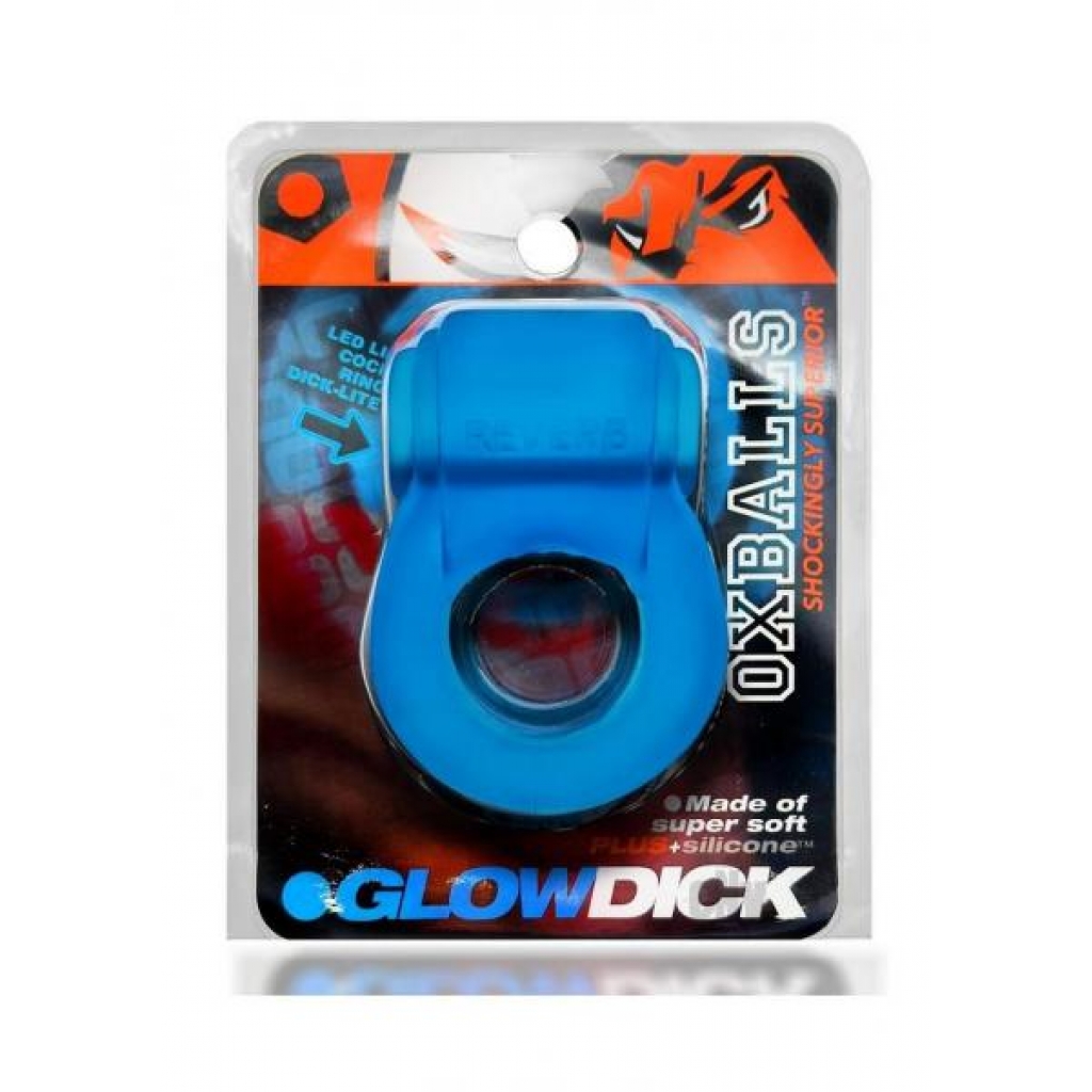 Glowdick LED Cockring - Blue Ice