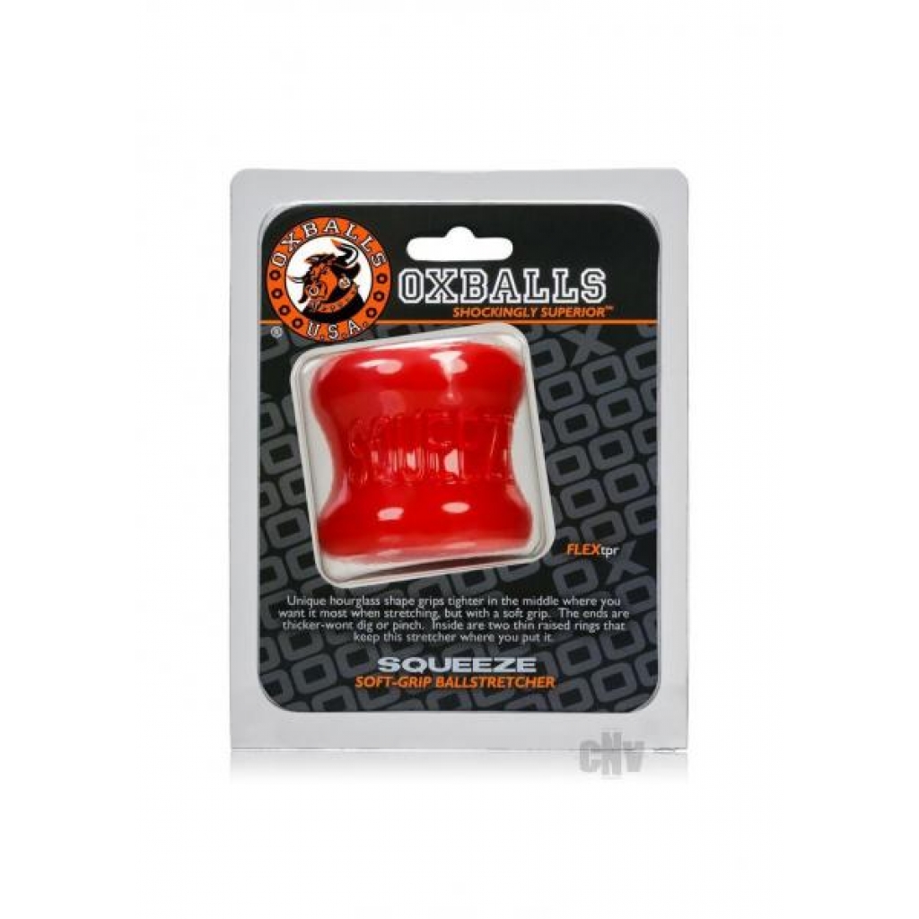 Squeeze Ball Stretcher Red