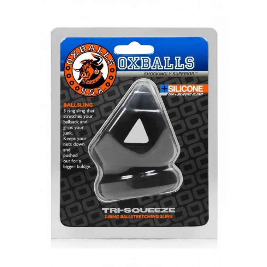 Tri-Squeeze Cocksling and Ballstretcher - Black