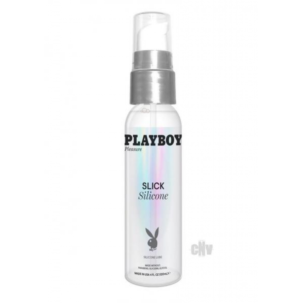 Playboy Slick Silicone - Premium Personal Lubricant - 4oz