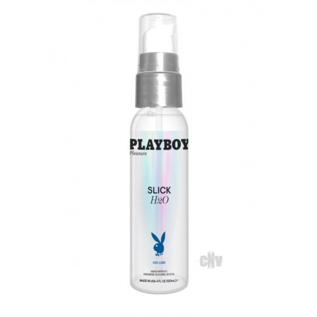 Playboy Slick H2O - 4oz Water-Based Lubricant