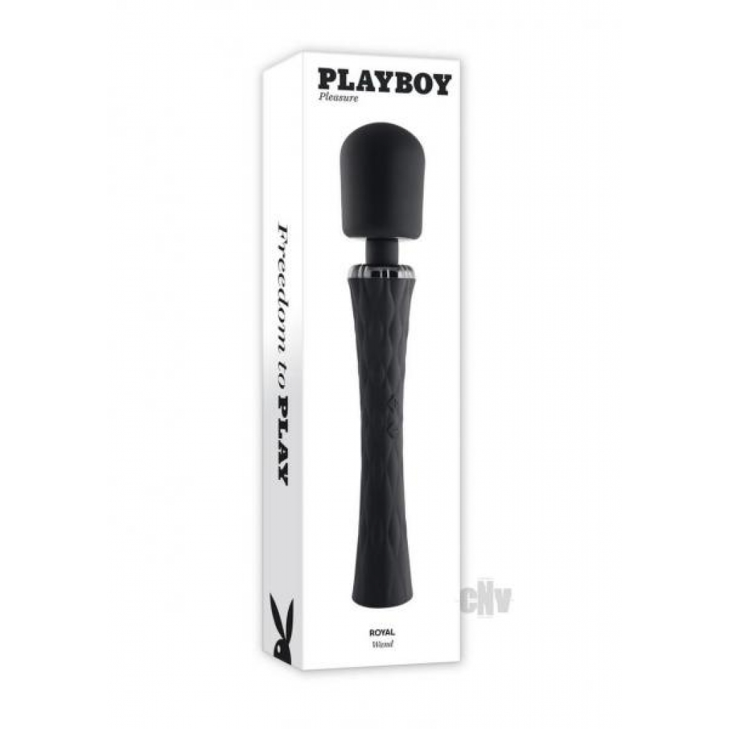 Playboy Royal - Black Vibrating Wand