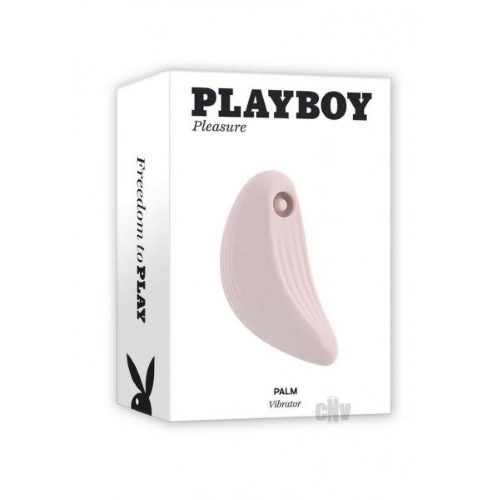 Playboy Palm Freedom Vibrator - White & Pink