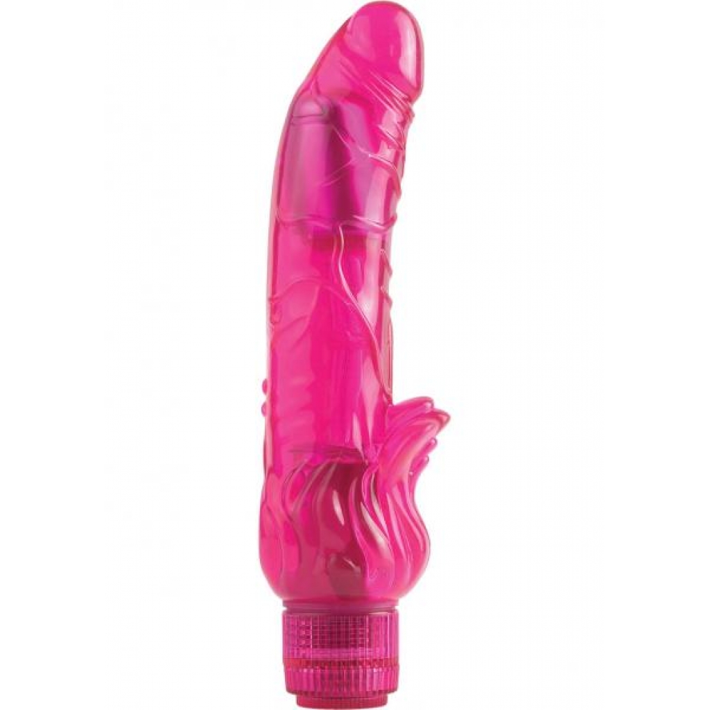 Juicy Jewels Vivid Rose Vibrator - Waterproof Red