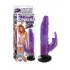 Waterproof Bunny Wall Bangers Purple Vibrator