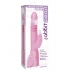 Remote Control Thrusting Rabbit Pearl Vibrator - Pink