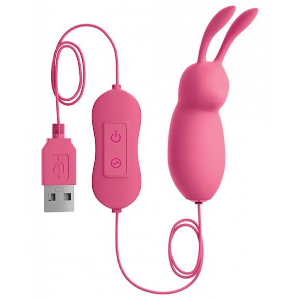 OMG! Bullets #CUTE - USB Powered Bullet Vibrator - Pink