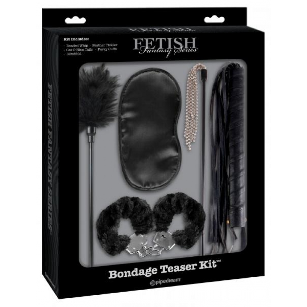 Fetish Fantasy Bondage Teaser Kit - Black