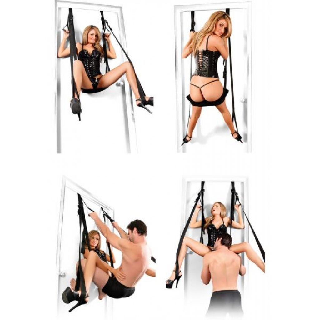 Fetish Fantasy Deluxe Fantasy Door Swing - Black