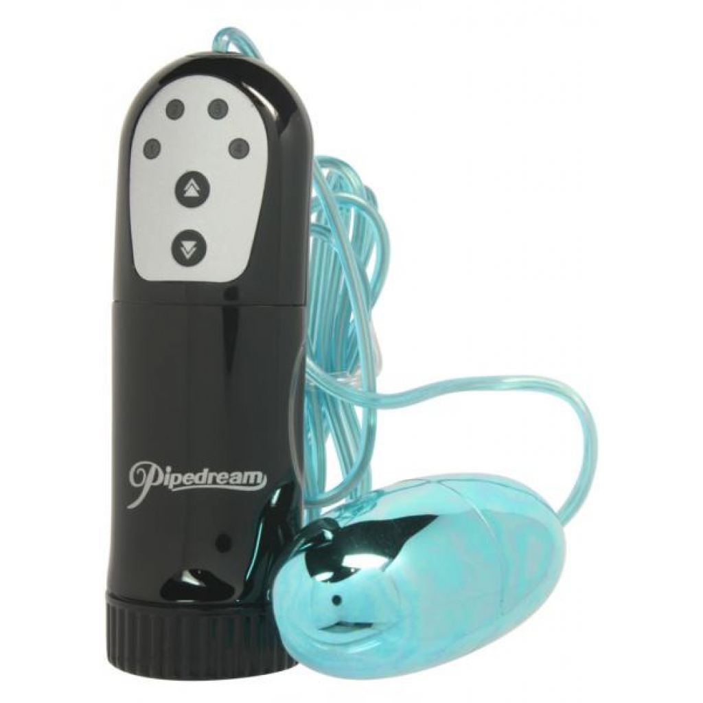 Deluxe Bullet Waterproof Vibrator in Turquoise Blue