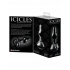 Icicles No 77 Black Rose Glass Massager - Luxurious Pleasure