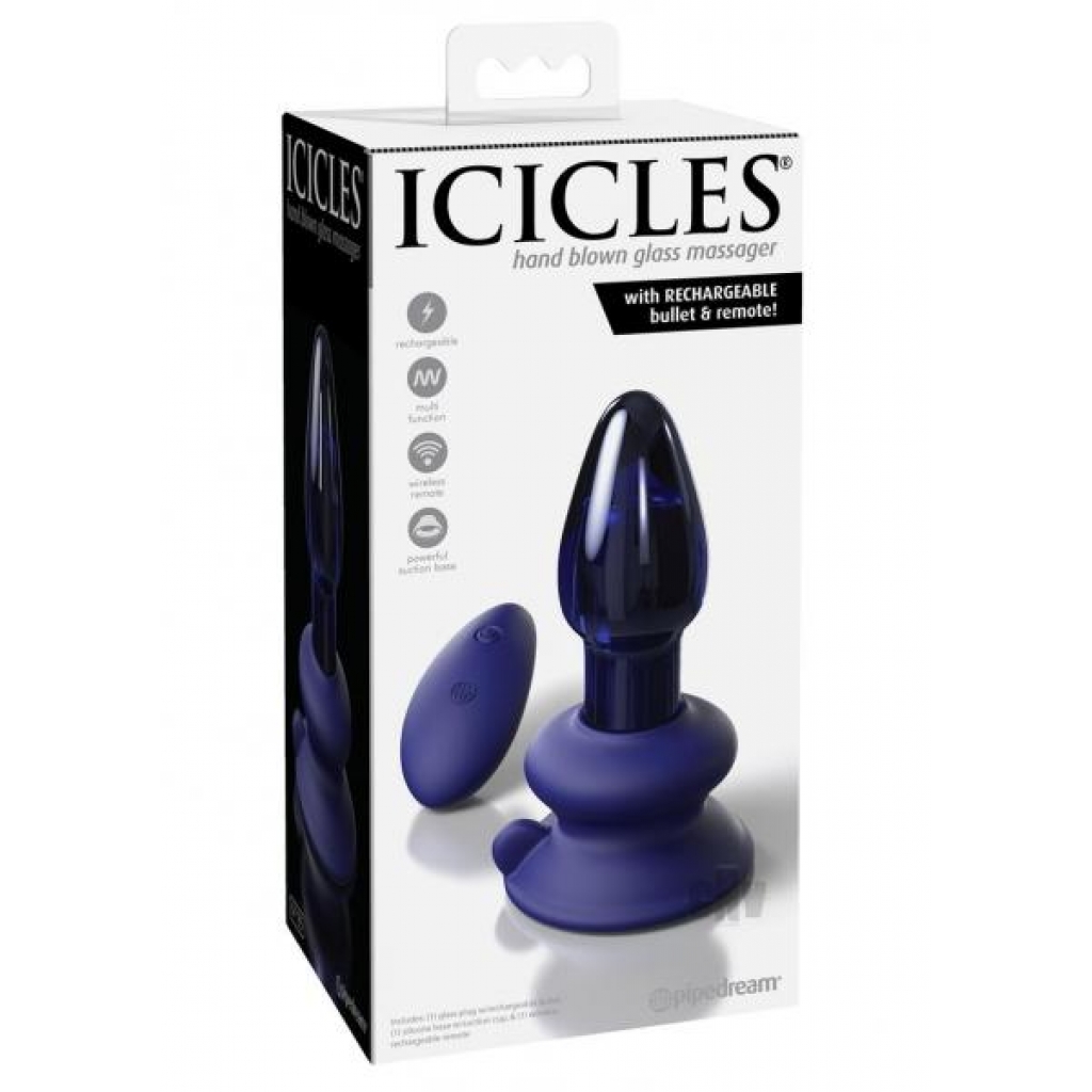 Icicles No. 85 Vibrating Glass Plug