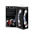 Icicles No. 18 Hand Blown Glass Massager - Clear