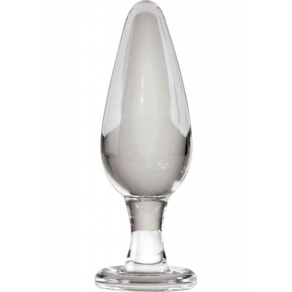 Icicles No. 26 Glass Anal Plug in Clear