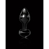 Icicles No. 44 - Glass Anal Plug - Black