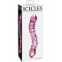 Icicles No. 55 Double Sided Glass Dildo - Pink