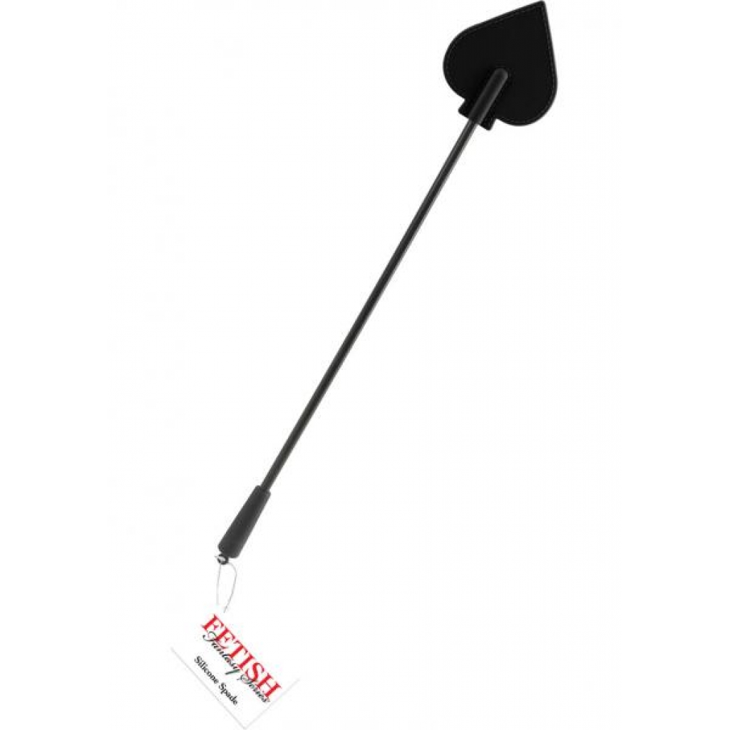 Silicone Spade 28 Inches Black Crop