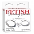 Fetish Fantasy Beginners Metal Cuffs - Silver