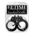 Fetish Fantasy Anodized Metal Cuffs - Black