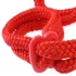 Fetish Fantasy Silk Rope Love Cuffs Red