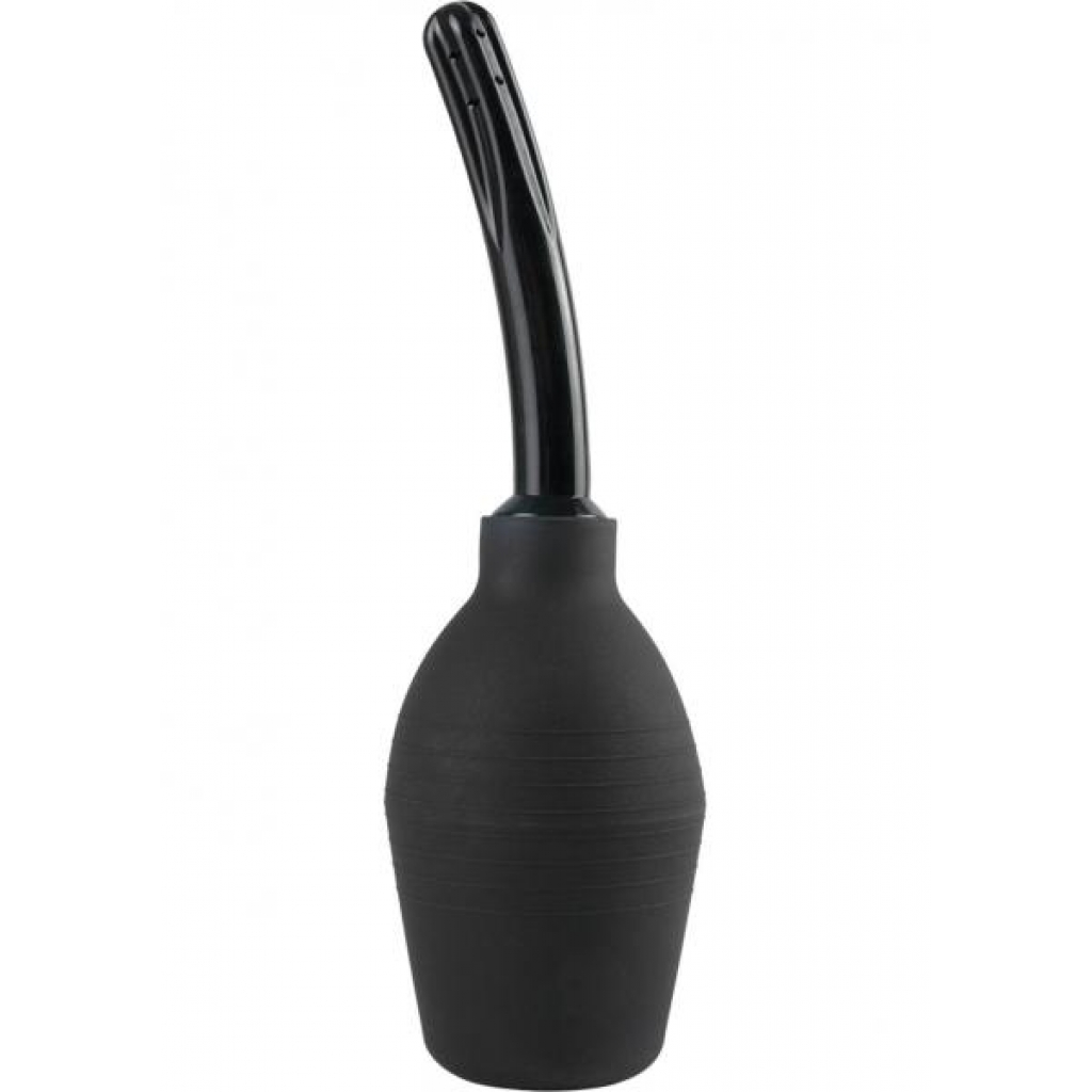 Fetish Fantasy Curved Douche Enema - Black