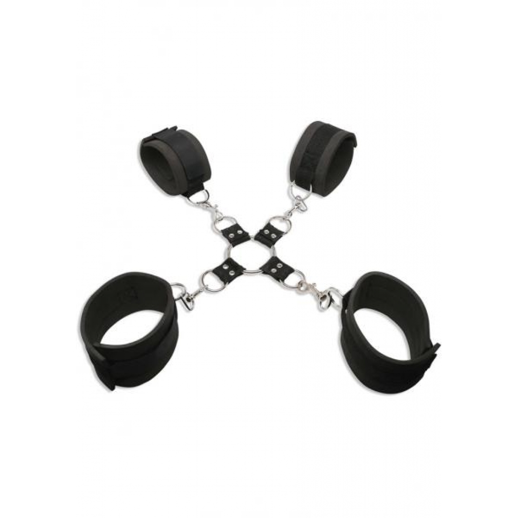 Fetish Fantasy Extreme Hog Tie Kit - Black