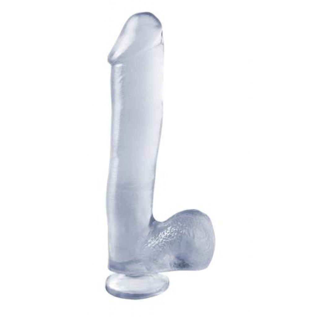 Basix Dong with Suction Cup - 10 Inch Clear