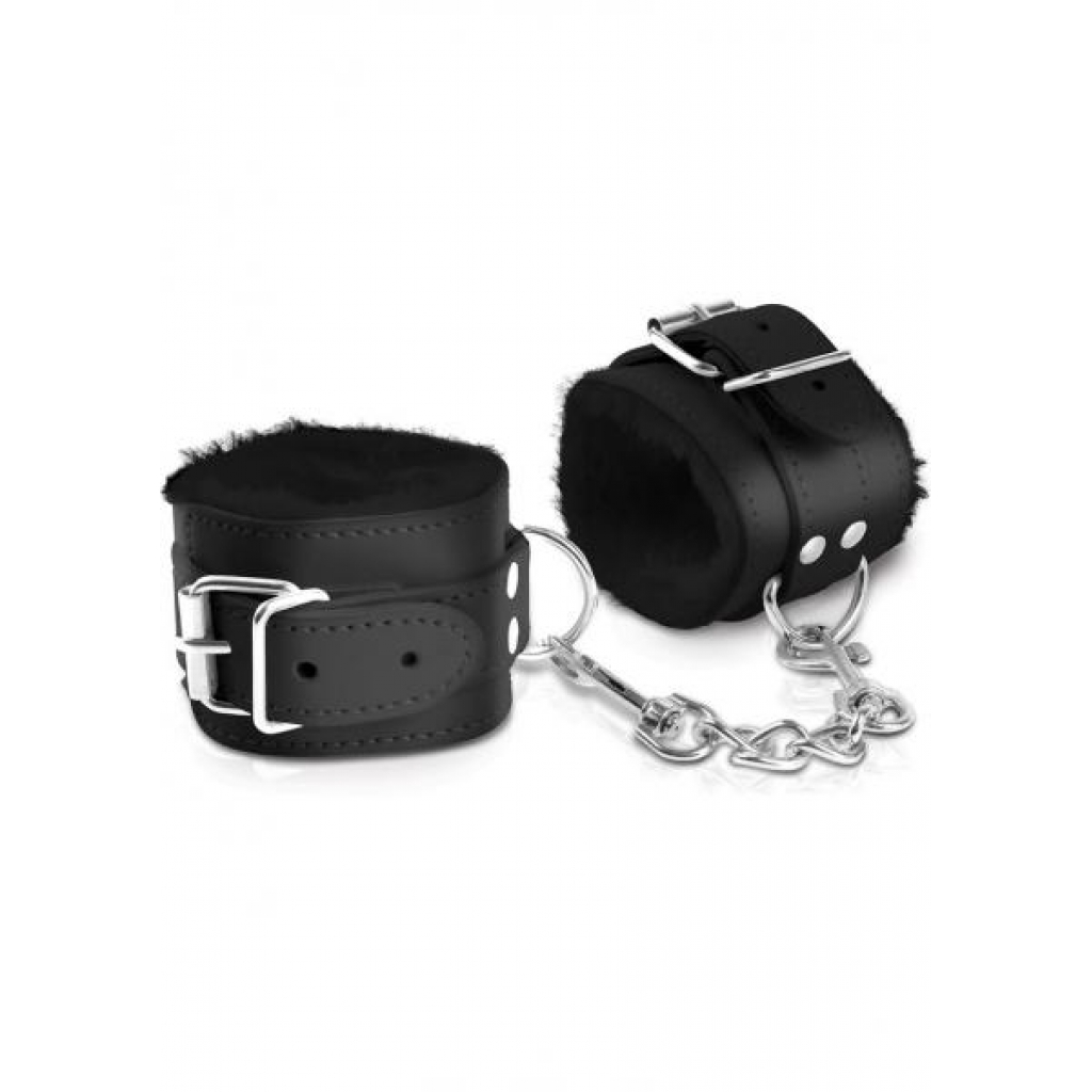 Fetish Fantasy Cumfy Cuffs - Black Luxury Restraint