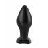 Large Anal Fantasy Silicone Plug - Black