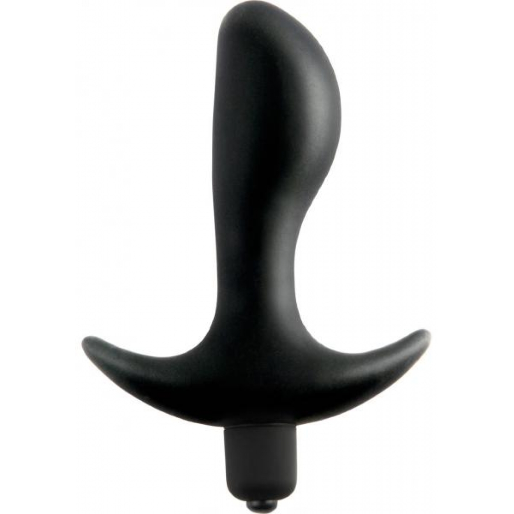 Anal Fantasy Elite Vibrating Perfect Plug - Black