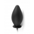 Anal Fantasy Inflatable Silicone Plug - Black