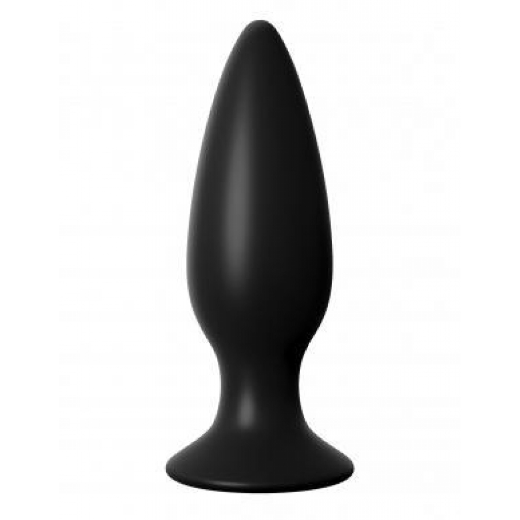 Elite Large Rechargeable Anal Plug - Black