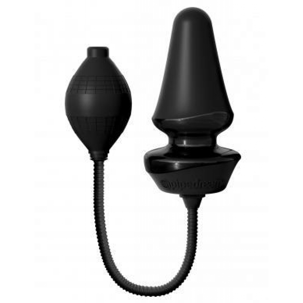 Anal Fantasy Elite Inflate Silicone Plug - Black