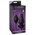 Anal Fantasy Elite Inflate Silicone Plug - Black