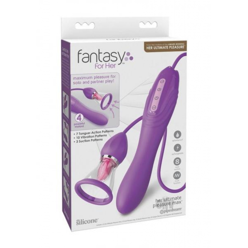 Fantasy For Her Ultimate Pleaser Max Purple