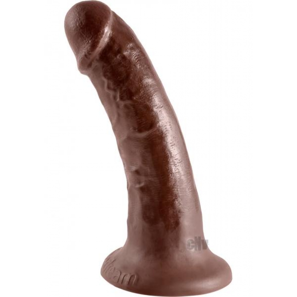 King Cock 6 Inch Brown Dildo