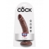 King Cock 7 Inches Cock - Brown