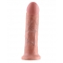 King Cock 8 Inches Realistic Dildo - Beige